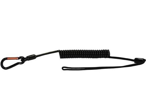 SKYLOTEC TOOL SAVER - ELASTICISED TOOL LANYARD 700MM C/W KARABINER